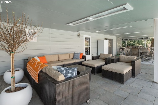 185 W Oriole Dr, Roseburg, OR 97471 - view of patio with outdoor dining area and an outdoor hangout area