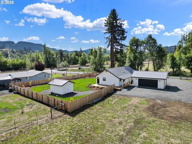 31395 Kenady Ln, Cottage Grove, OR 97424 - view from above of property featuring a mountain backdrop