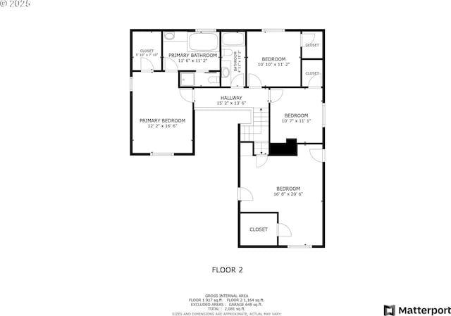 10134 SE 54th Ct, Milwaukie, OR 97222 - home floor plan