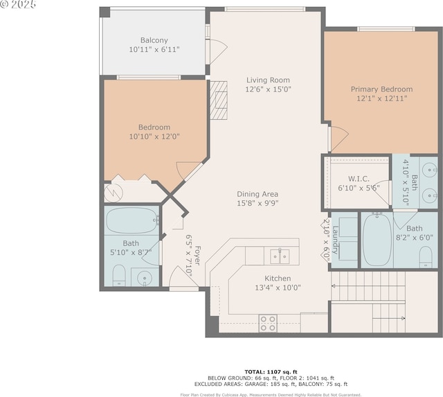 695 NW Falling Waters Ln Unit 304, Portland, OR 97229 - property floor plan