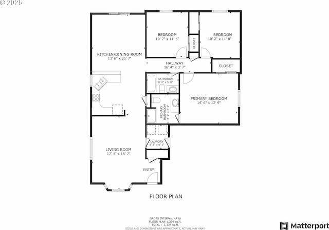 2812 NE Delancey Ct, Vancouver, WA 98682 - view of floor plan / room layout