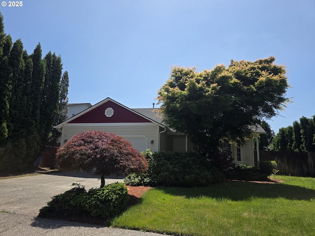 15503 NE 84th St, Vancouver, WA 98682 - view of property hidden behind natural elements with a garage