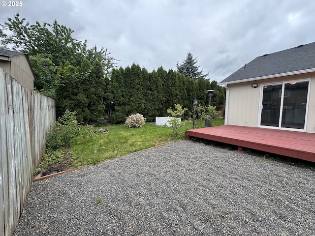 15503 NE 84th St, Vancouver, WA 98682 - view of yard with a deck