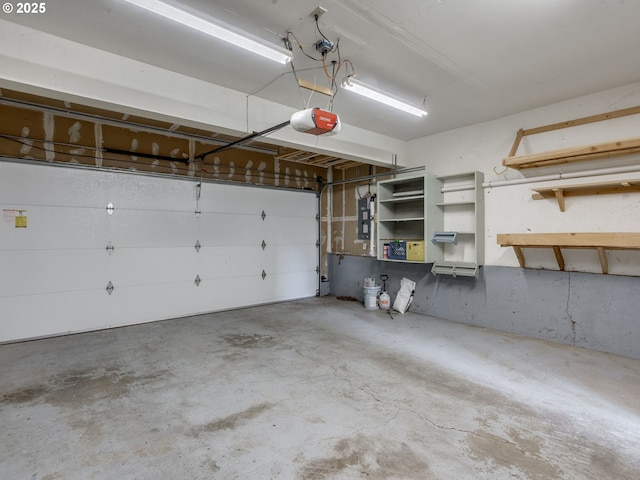 2487 Southslope Way W, Linn, OR 97068 - garage with a garage door opener and electric panel