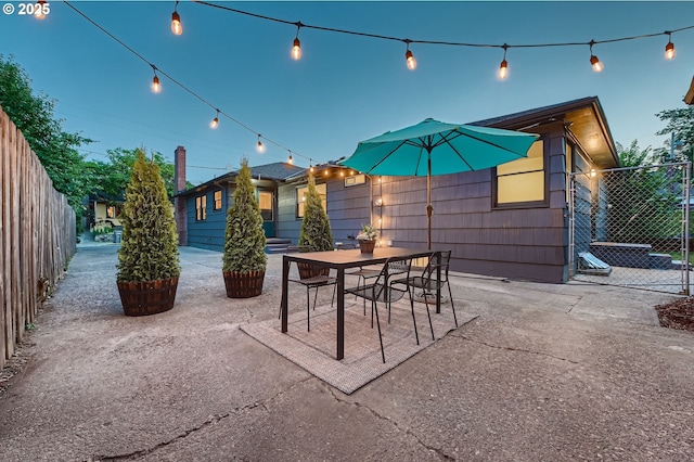 815/821 NE Holman St, Portland, OR 97211 - view of patio / terrace featuring outdoor dining space