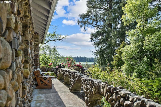 91755 Lewis And Clark Rd, Astoria, OR 97103 - view of patio / terrace