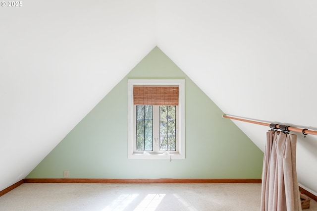 1005 Reserve St, Silverton, OR 97381 - additional living space with carpet floors and lofted ceiling