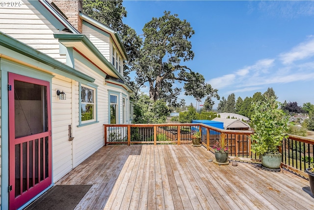 1005 Reserve St, Silverton, OR 97381 - view of deck