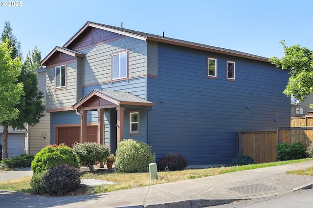 37125 Goldenrain St, Sandy, OR 97055 - view of front facade with a garage