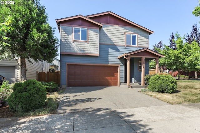 37125 Goldenrain St, Sandy, OR 97055 - view of front of home with a garage and driveway