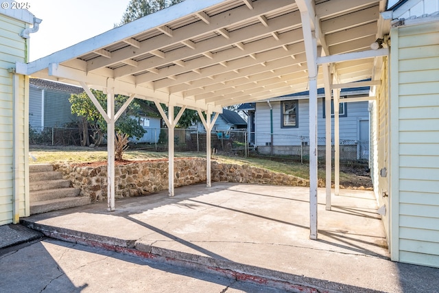 view of patio