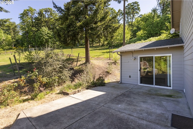 9275 SE Terrace View Ct, Amity, OR 97101 - view of patio / terrace featuring view of scattered trees