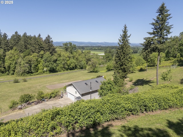 9275 SE Terrace View Ct, Amity, OR 97101 - view of storm shelter featuring a yard and a rural view