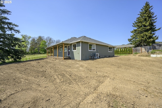 440 NW Gutbrod St, Sheridan, OR 97378 - rear view of property