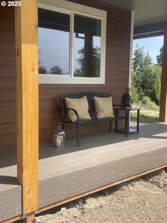 440 NW Gutbrod St, Sheridan, OR 97378 - view of wooden terrace