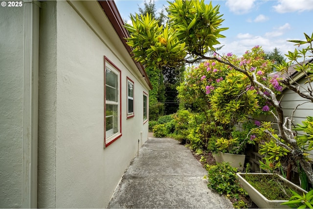 1421 SW Fleet Ave, Lincoln City, OR 97367 - view of side of property with stucco siding