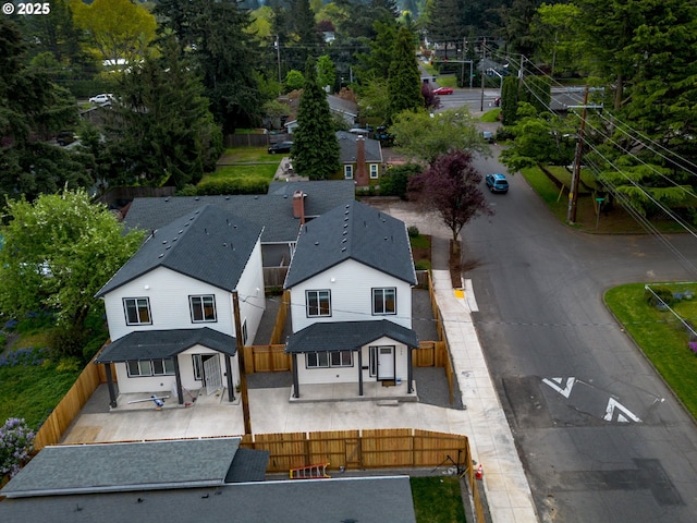 drone / aerial view