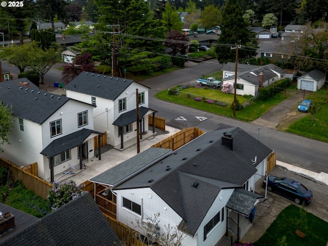 bird's eye view