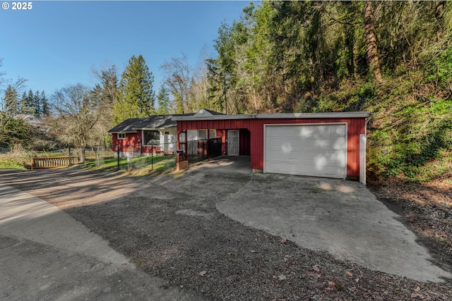 view of ranch-style house