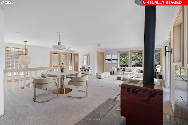 213 University Ave, Manzanita, OR 97130 - view of carpeted living area