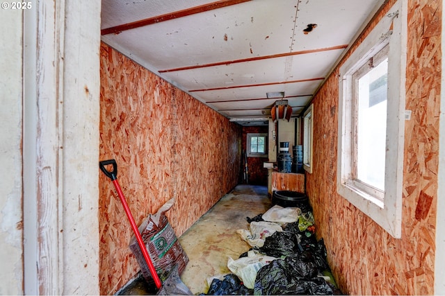 6620 SE Barbara Welch Rd, Portland, OR 97236 - hallway with concrete floors