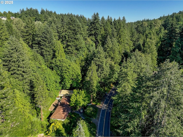 6620 SE Barbara Welch Rd, Portland, OR 97236 - drone / aerial view of a heavily wooded area
