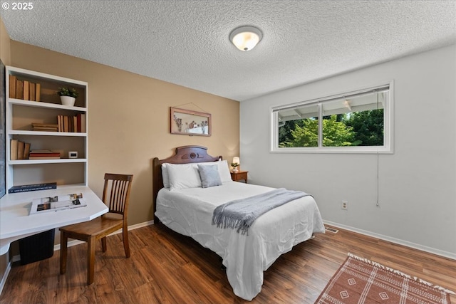 1941 NE 143rd Ave, Portland, OR 97230 - bedroom with wood finished floors and a textured ceiling