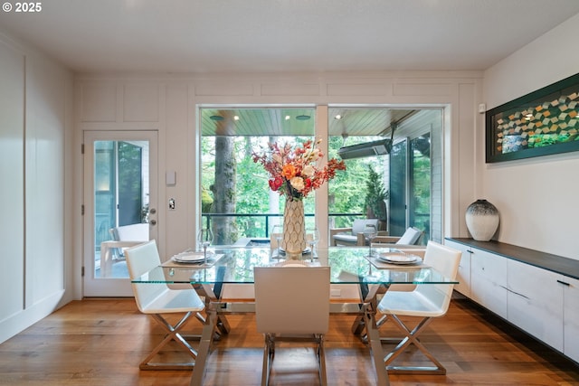 1311 NW 5th Ave, Camas, WA 98607 - dining room featuring a decorative wall and wood finished floors