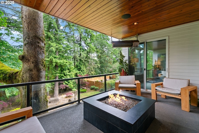 1311 NW 5th Ave, Camas, WA 98607 - view of patio with an outdoor fire pit