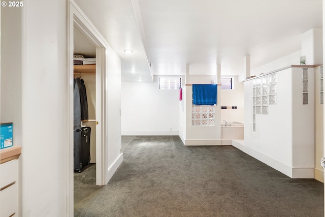 2120 W 23rd Ave, Eugene, OR 97405 - corridor with dark carpet