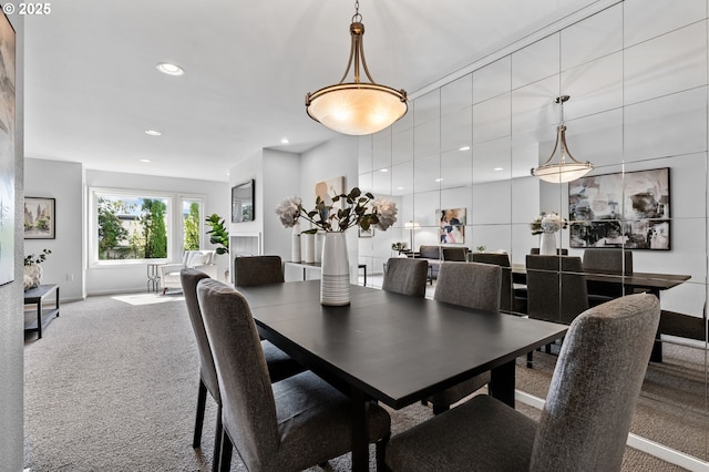 1442 SW 66th Ave, Portland, OR 97225 - carpeted dining room with recessed lighting and baseboards