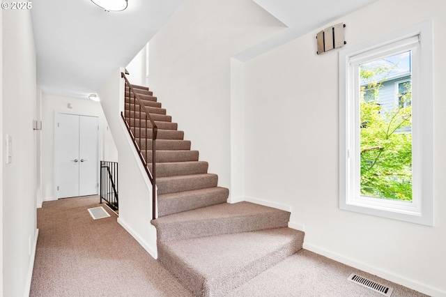 1442 SW 66th Ave, Portland, OR 97225 - staircase featuring carpet