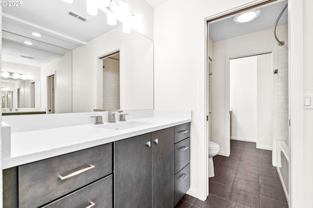 1442 SW 66th Ave, Portland, OR 97225 - full bath with vanity, recessed lighting, and shower / bath combination
