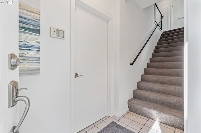 1442 SW 66th Ave, Portland, OR 97225 - stairs with tile patterned flooring