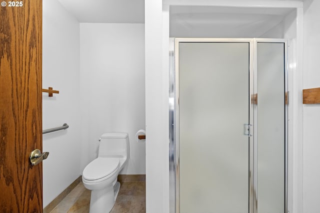 765 5th Ave Unit 5, Hammond, OR 97121 - full bath featuring a stall shower and tile patterned flooring
