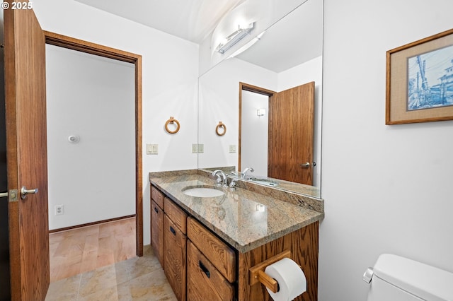 765 5th Ave Unit 5, Hammond, OR 97121 - bathroom with vanity and toilet