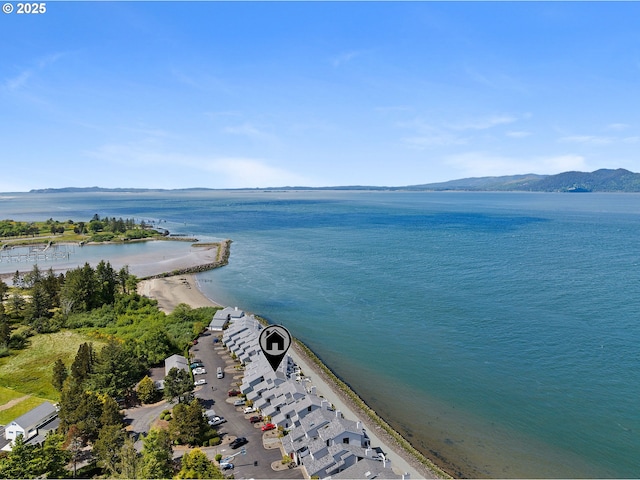 765 5th Ave Unit 5, Hammond, OR 97121 - water view featuring mountains