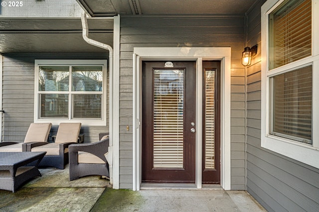 view of property entrance