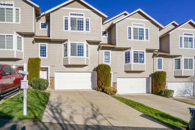 view of townhome / multi-family property