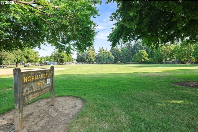 1422 NE 57th Ave, Portland, OR 97213 - view of property's community featuring a yard