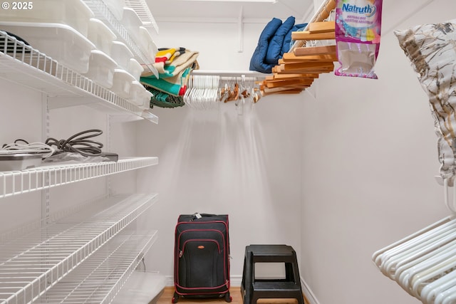 83485 Clear Lake Rd, Florence, OR 97439 - walk in closet with wood finished floors