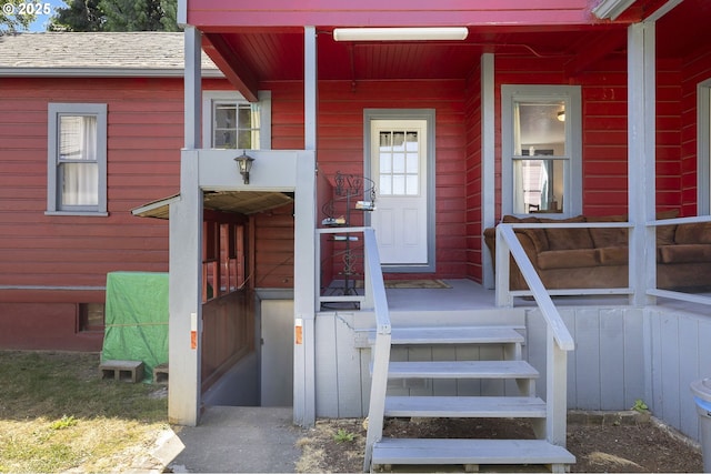 view of property entrance