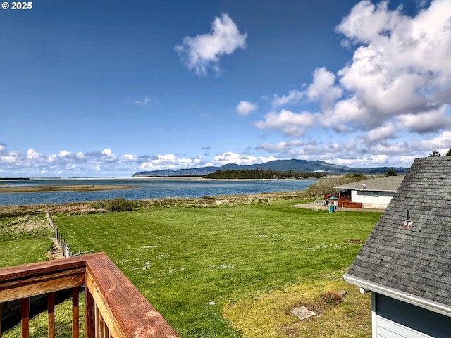 26230 Sandlake Rd, Cloverdale, OR 97112 - water view featuring mountains