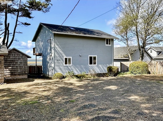 26230 Sandlake Rd, Cloverdale, OR 97112 - view of home's exterior featuring fence