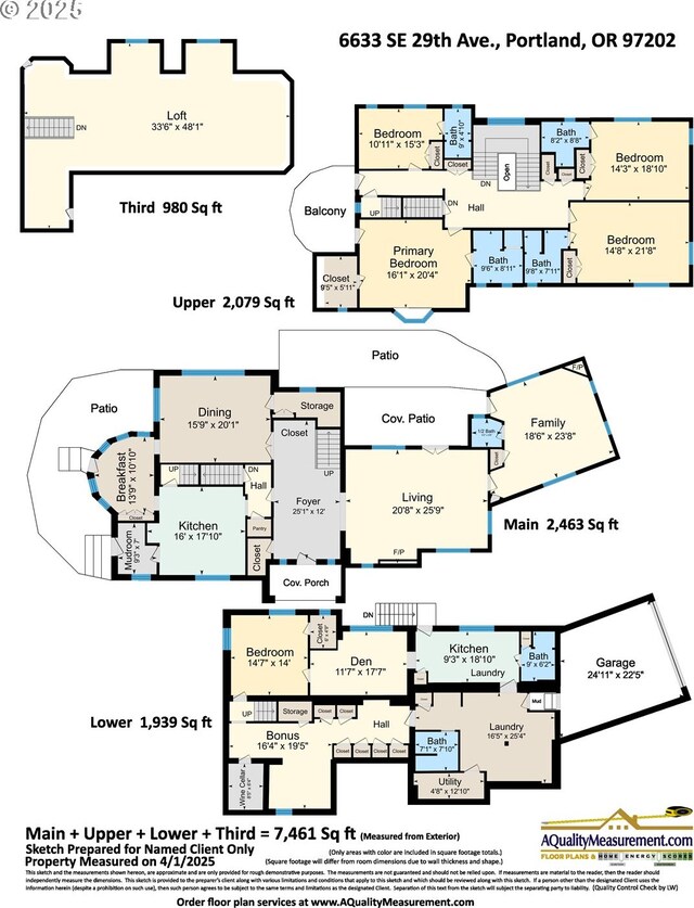 6633 SE 29th Ave, Portland, OR 97202 - view of layout