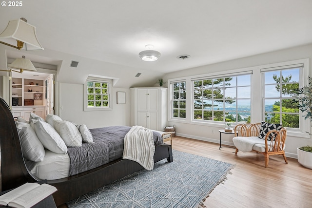 4317 SW Bernard Dr, Portland, OR 97239 - bedroom with wood finished floors and baseboards