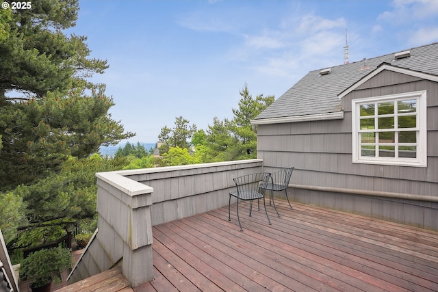 4317 SW Bernard Dr, Portland, OR 97239 - view of wooden deck