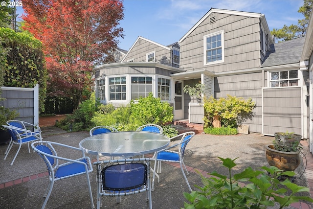 4317 SW Bernard Dr, Portland, OR 97239 - view of patio / terrace featuring outdoor dining space