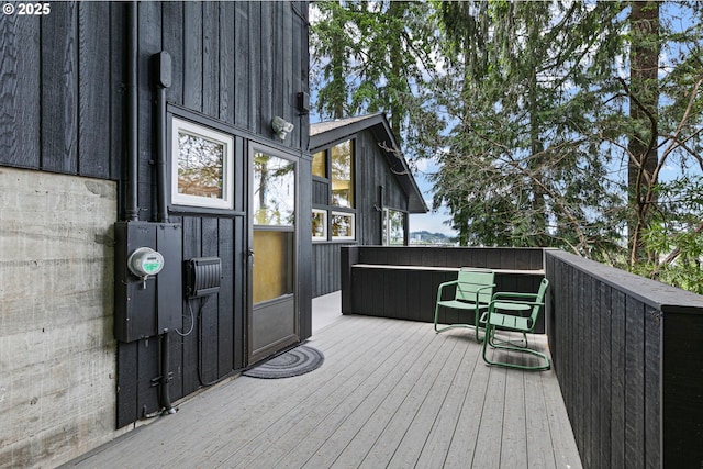 275 Sunset Dr, Eugene, OR 97403 - view of wooden deck