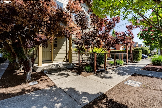 443/447 E 16th Ave, Eugene, OR 97401 - doorway to property featuring fence and a gate